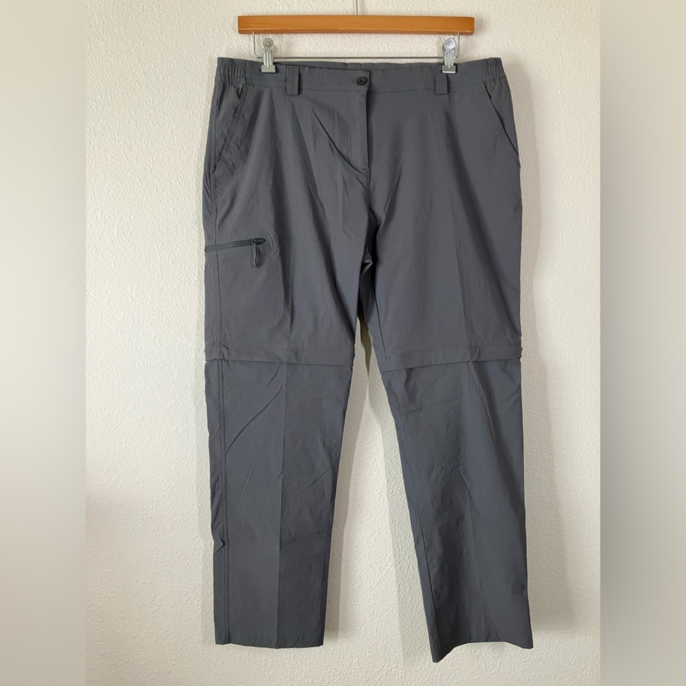 MOUNTAIN WAREHOUSE Women Convertible Hiking Pants 14 Zip Off Utility Outdoor